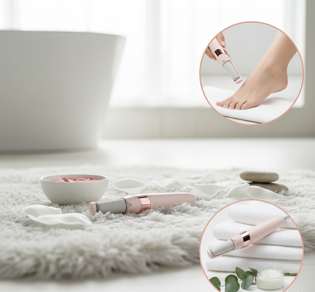 Rechargeable Electric Pedi Foot Filer – Powerful Callus Remover for Cracked Heels & Dead Skin